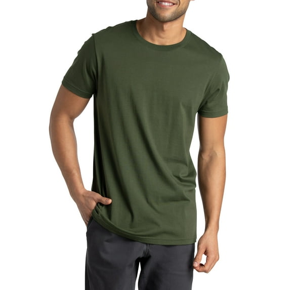 Fruit of the Loom Men's Crafted Comfort Artisan Crew T-Shirt