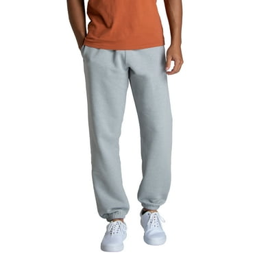 Fruit of the Loom Men's Crafted Comfort Super Soft Cotton Blend Elastic Bottom Fleece Sweatpants, Sizes S-2XL