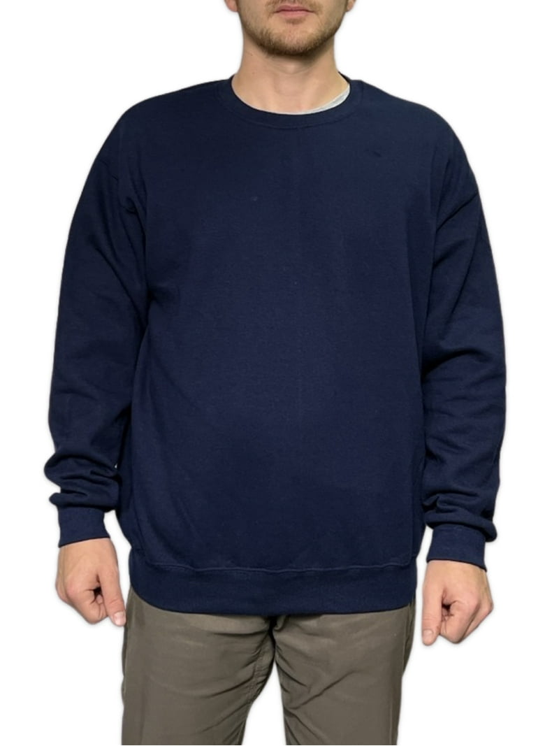 Fruit of the Loom Men's Essential Crew Neck Sweatshirt