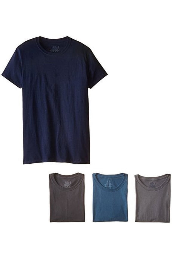 Men's Crew Neck T-Shirt Multipack (Assorted, XXX-Large (46"-48" Chest))