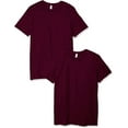 thumbnail image 1 of Fruit of the Loom Men's Crew T-Shirt 2 Pack, Wild Plum, XXX-Large, 1 of 3