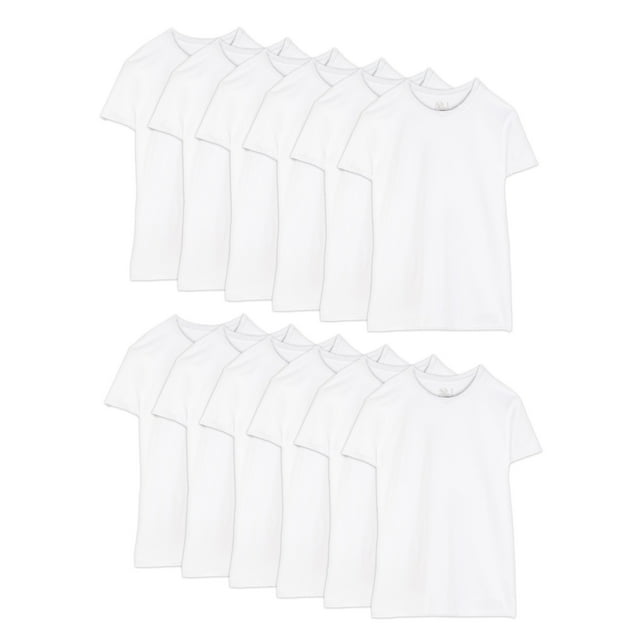 Fruit of the Loom Men's Crew Undershirts, 12 Pack