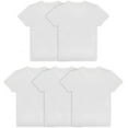 thumbnail image 1 of Fruit Of The Loom Mens Essentials 5 Pack Pure Comfort Crewneck Tees, 1 of 2
