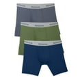 thumbnail image 1 of Fruit of the Loom Men's EverLight Assorted Boxer Briefs, 3 Pack, 1 of 8
