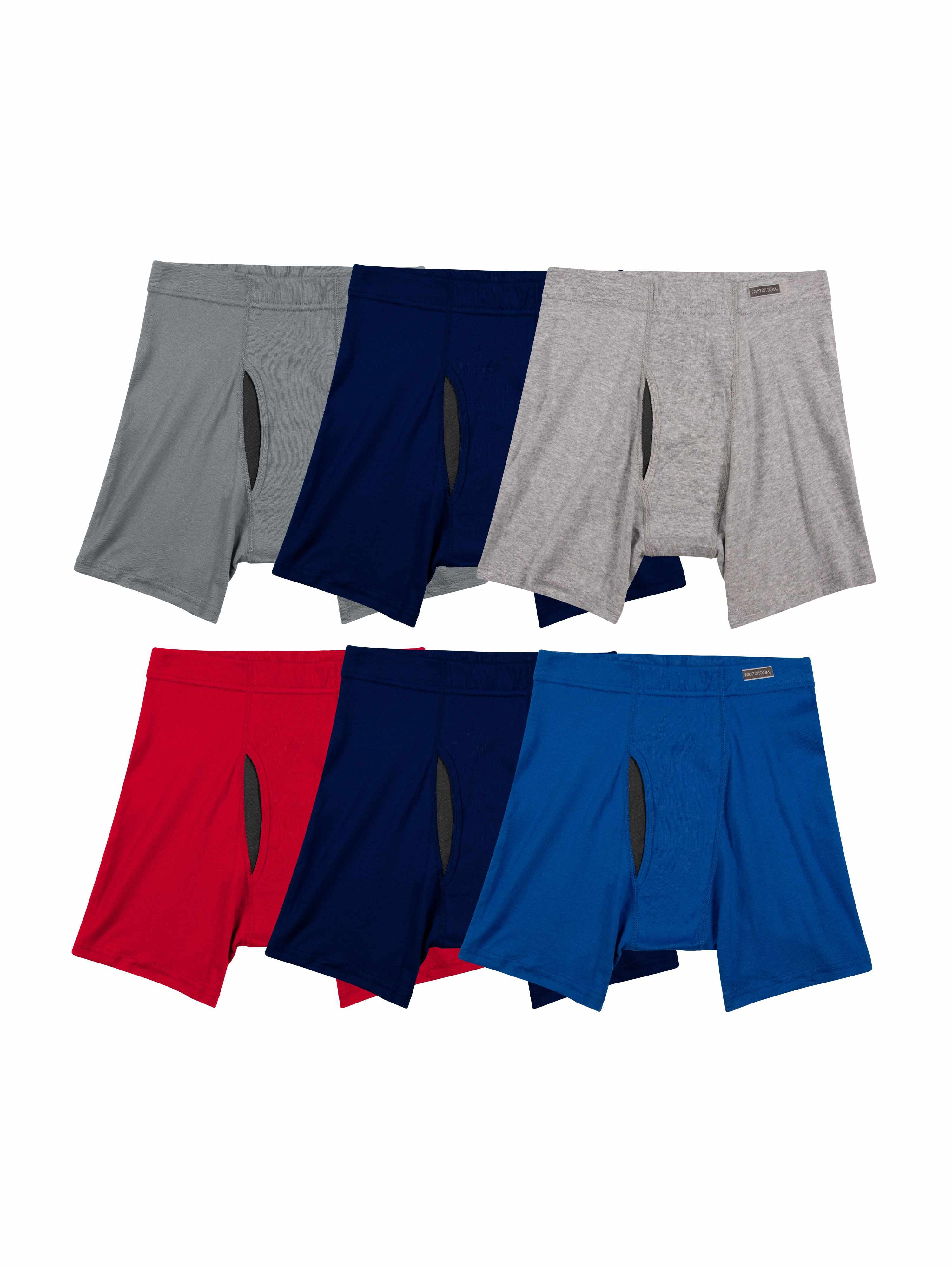 Fruit of the Loom Men's EverSoft CoolZone Boxer Briefs – 6