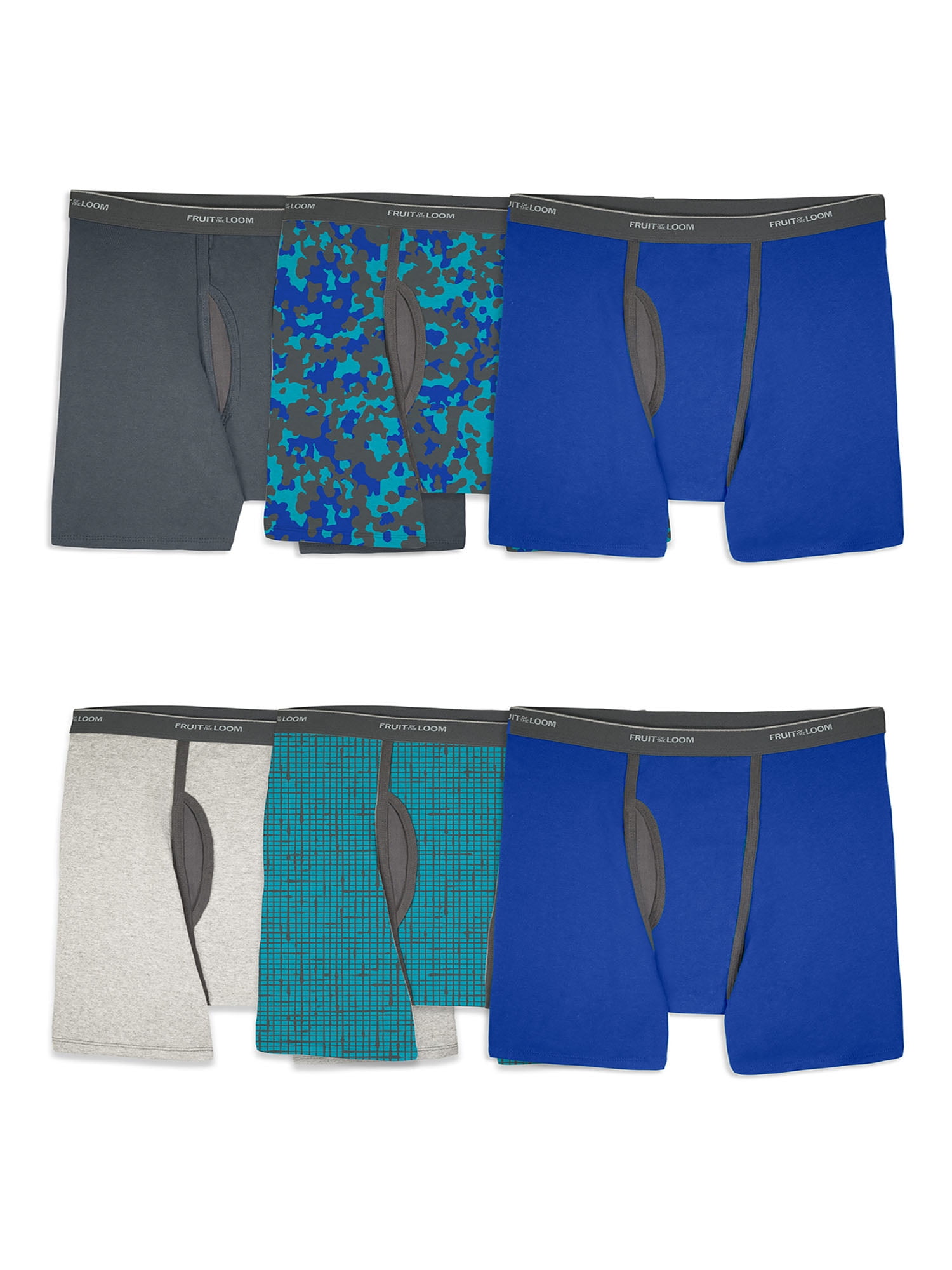 Boxers Fruit Of The Loom Eversoft® CoolZone® Paquete De Para Hombre,  Rayas