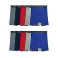 thumbnail image 1 of Fruit of the Loom Men's EverSoft CoolZone Fly Boxer Briefs, Super Value 10-Pack, 1 of 15