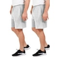 thumbnail image 1 of Fruit of the Loom Men's EverSoft Cotton Shorts with Pockets, 8.5-9.5" Inseam, 2 Pack, 1 of 7