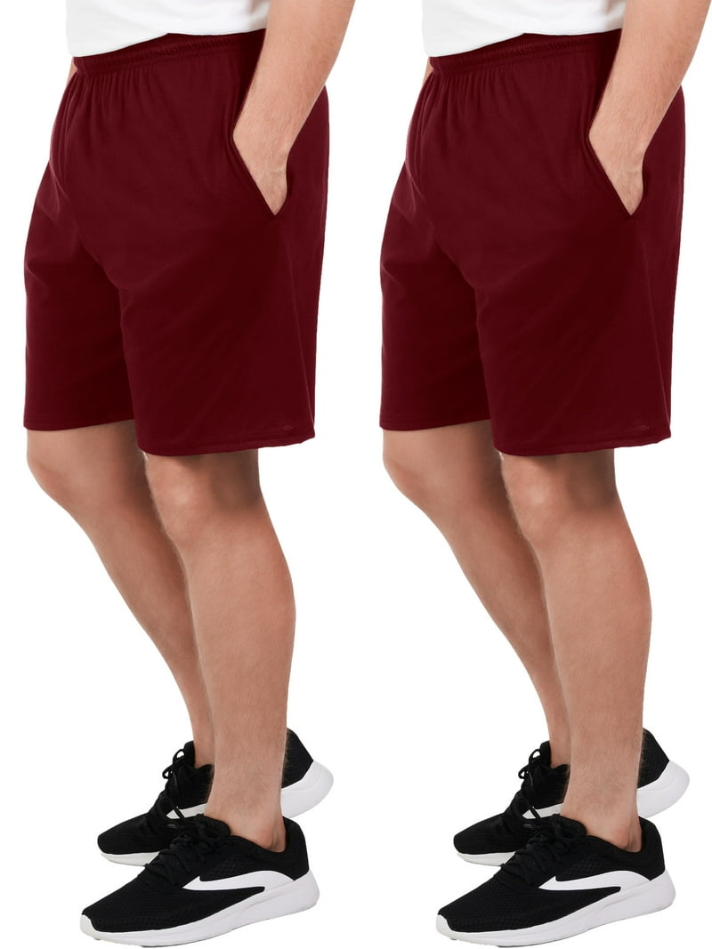 Fruit of the Loom Men's EverSoft Cotton Shorts with Pockets