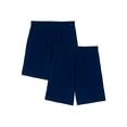 thumbnail image 1 of Fruit of the Loom Men's EverSoft Cotton Shorts with Pockets, 8.5-9.5" Inseam, 2 Pack, 1 of 12