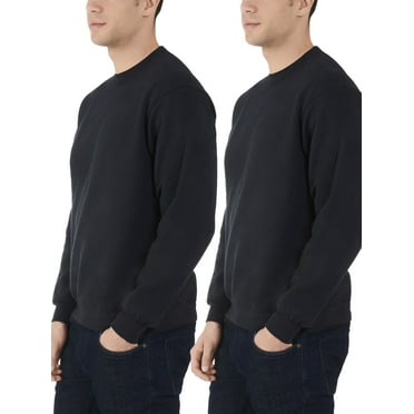 Fruit of the Loom Men's EverSoft Fleece Crew Sweatshirt, 2 Pack