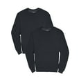 thumbnail image 1 of Fruit of the Loom Men's EverSoft Fleece Crew Sweatshirt, 2 Pack, 1 of 12
