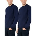 thumbnail image 1 of Fruit of the Loom Men's EverSoft Fleece Crew Sweatshirt, 2 Pack, 1 of 7