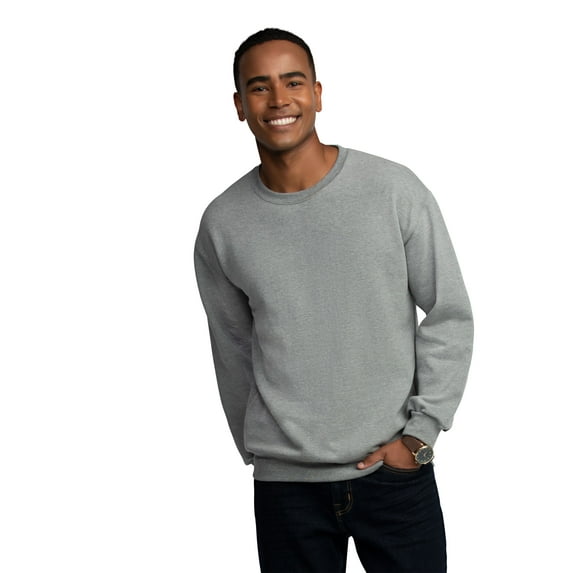 Fruit of the Loom Men's EverSoft Fleece Crew Sweatshirt, Sizes S-4XL