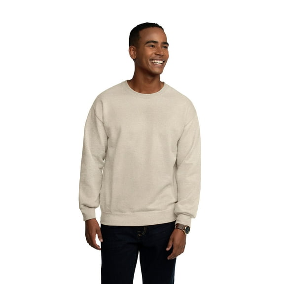 Fruit of the Loom Men's EverSoft Fleece Crew Sweatshirt, Sizes S-4XL