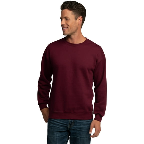 Fruit of the Loom Men's EverSoft Fleece Crew Sweatshirt, Sizes S-4XL