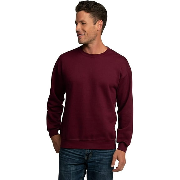 Fruit of the Loom Men's EverSoft Fleece Crew Sweatshirt, Sizes S-4XL