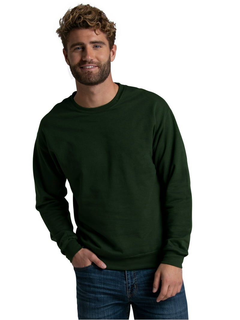 Fruit of the Loom Men's EverSoft Fleece Crew Sweatshirt