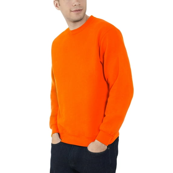 Fruit of the Loom Men's EverSoft Fleece Crew Sweatshirt, Up to Size 4XL