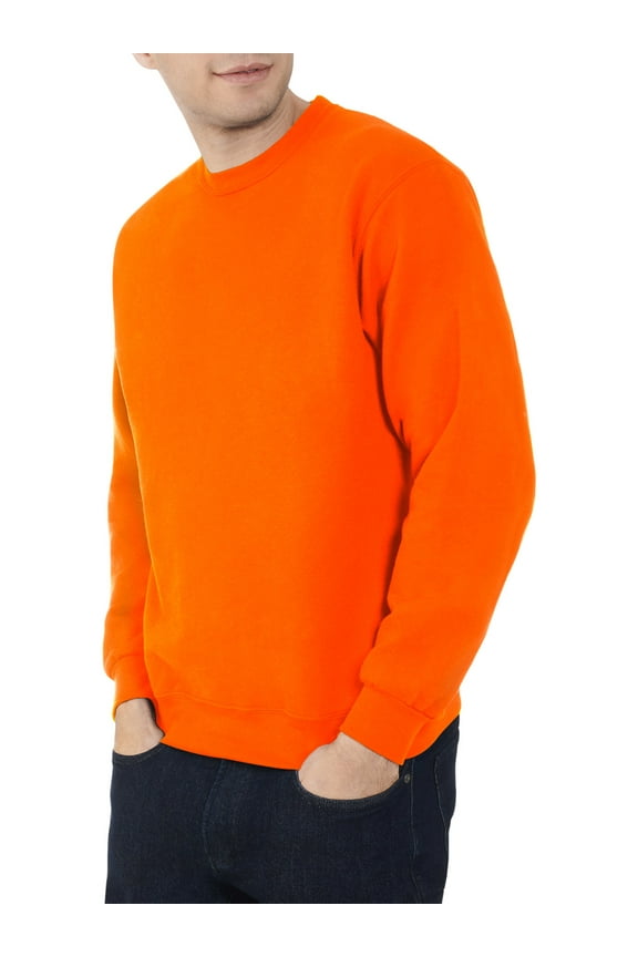 Men's EverSoft Fleece Crew Sweatshirt, Up to Size 4XL