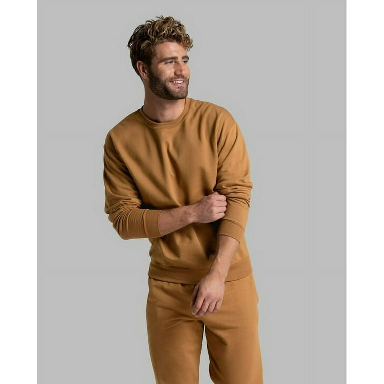 Fruit of the Loom Men s EverSoft Fleece Crew Sweatshirt Sizes S 4XL