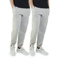 thumbnail image 1 of Fruit of the Loom Men's EverSoft Fleece Elastic Bottom Sweatpants, 2 Pack, 1 of 8