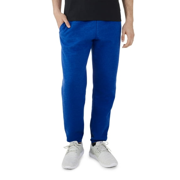 Fruit of the Loom Men's EverSoft Fleece Elastic Bottom Sweatpants, Up to Size 4XL