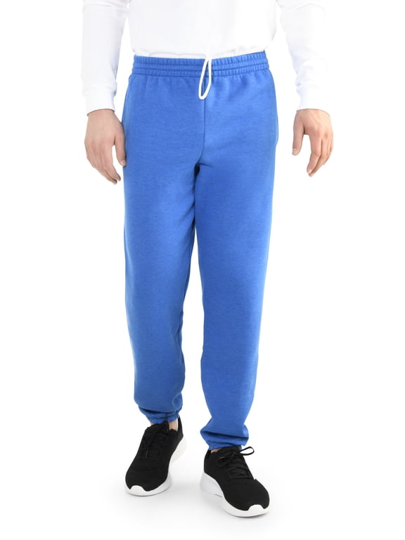 Men's EverSoft Fleece Elastic Bottom Sweatpants, Up to Size 4XL