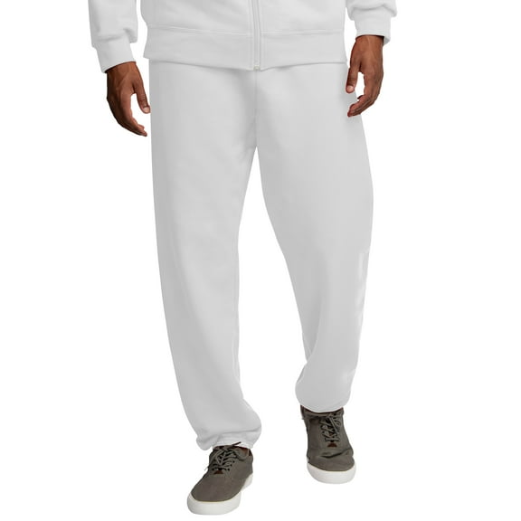 Fruit of the Loom Men's EverSoft Fleece Elastic Bottom Sweatpants with Pockets, Sizes S-4XL