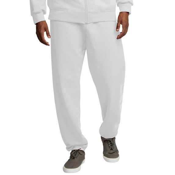 Fruit of the Loom Men's EverSoft Fleece Elastic Bottom Sweatpants with Pockets, Sizes S-4XL