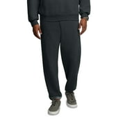 Fruit of the Loom Mens EverSoft Fleece Elastic Bottom Sweatpants with Pockets, Sizes S-4XL