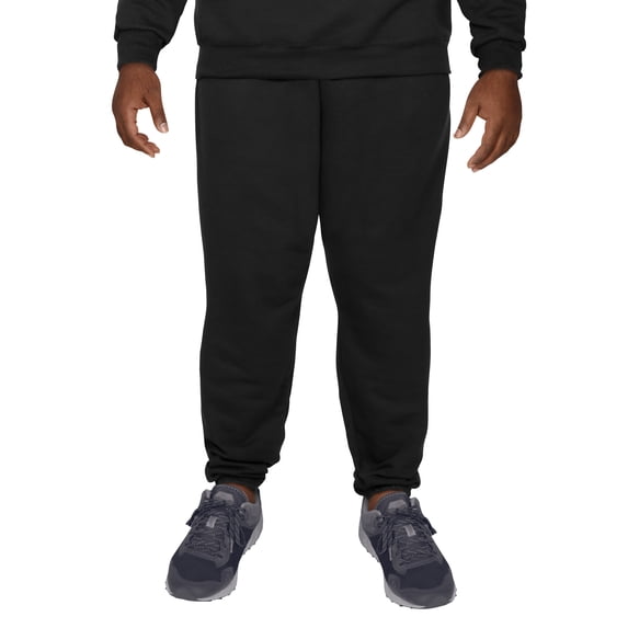 Fruit of the Loom Men's EverSoft Fleece Elastic Bottom Sweatpants with Pockets, Sizes S-4XL