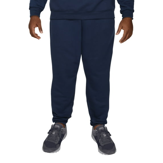 Fruit of the Loom Men's EverSoft Fleece Elastic Bottom Sweatpants with Pockets, Sizes S-4XL