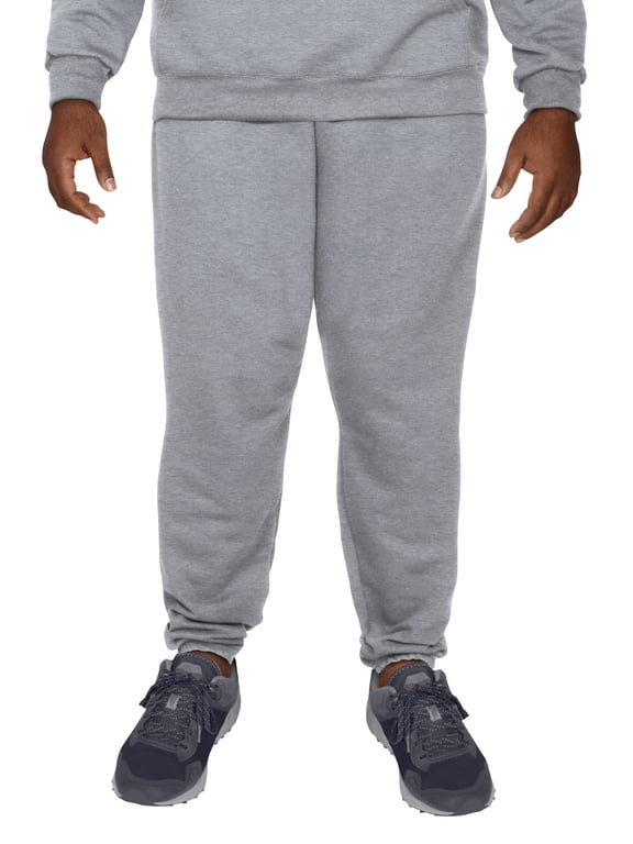 Men's EverSoft Fleece Elastic Bottom Sweatpants with Pockets, Sizes S-4XL