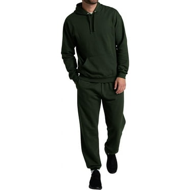 Fruit of the Loom Men's EverSoft Fleece Elastic Bottom Sweatpants with Pockets, Sizes S-4XL