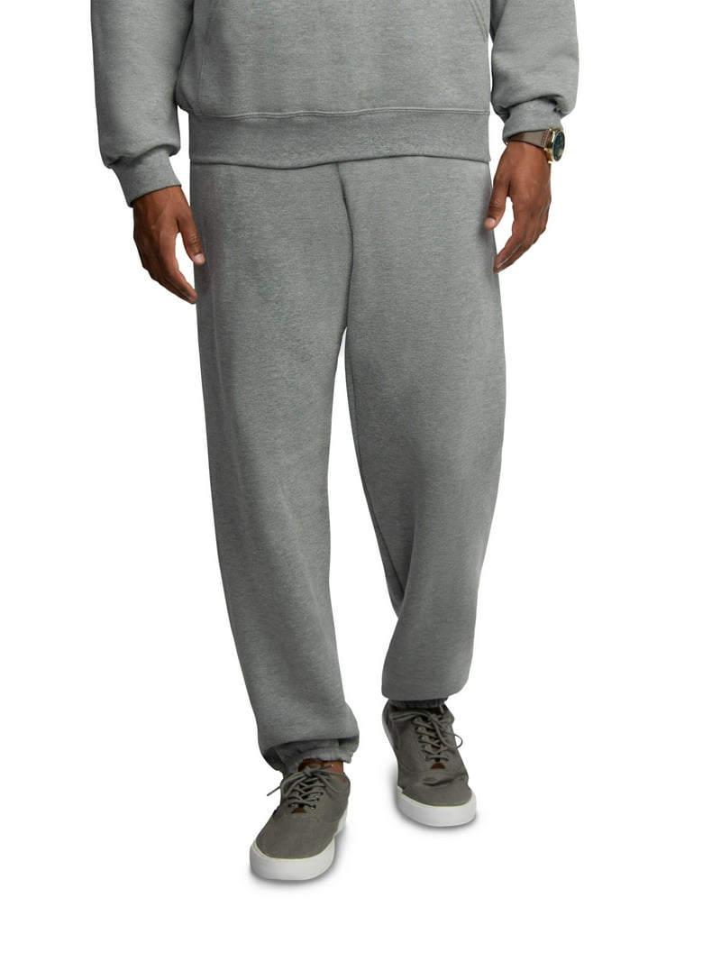 Fruit of the Loom Men's EverSoft Fleece Elastic Bottom Sweatpants