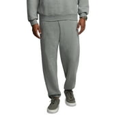 Fruit of the Loom Mens EverSoft Fleece Elastic Bottom Sweatpants with Pockets, Sizes S-4XL