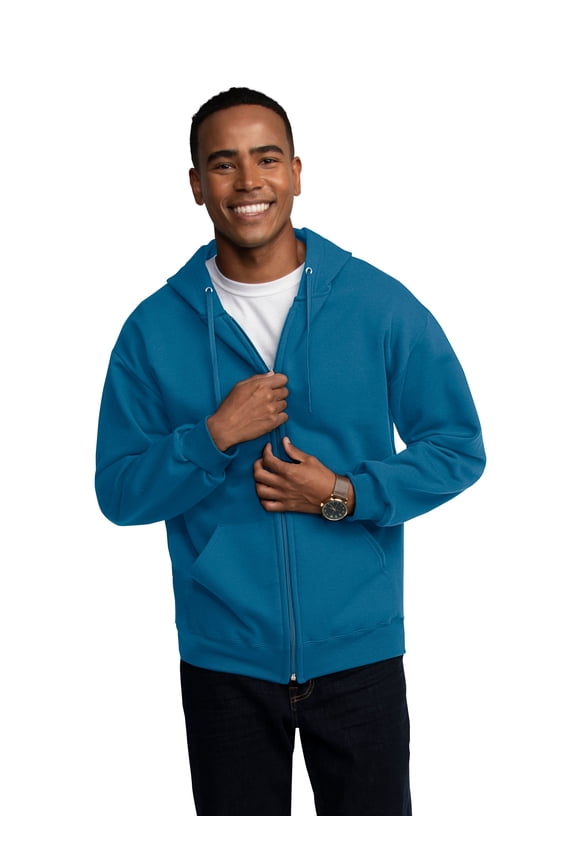 Men's EverSoft Fleece Full Zip Hoodie Jacket, Sizes S-3XL