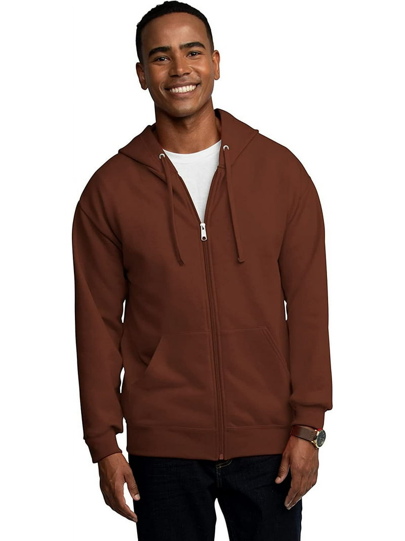 Fruit of the Loom Men's EverSoft Fleece Full Zip Hoodie Jacket