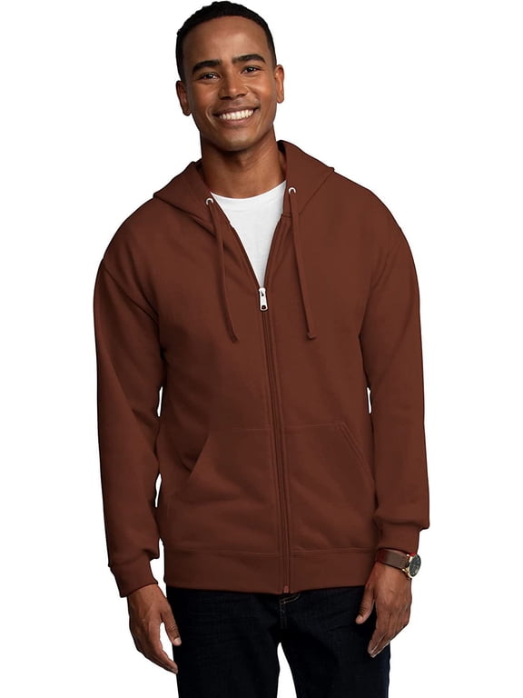 Men's EverSoft Fleece Full Zip Hoodie Jacket, Sizes S-3XL