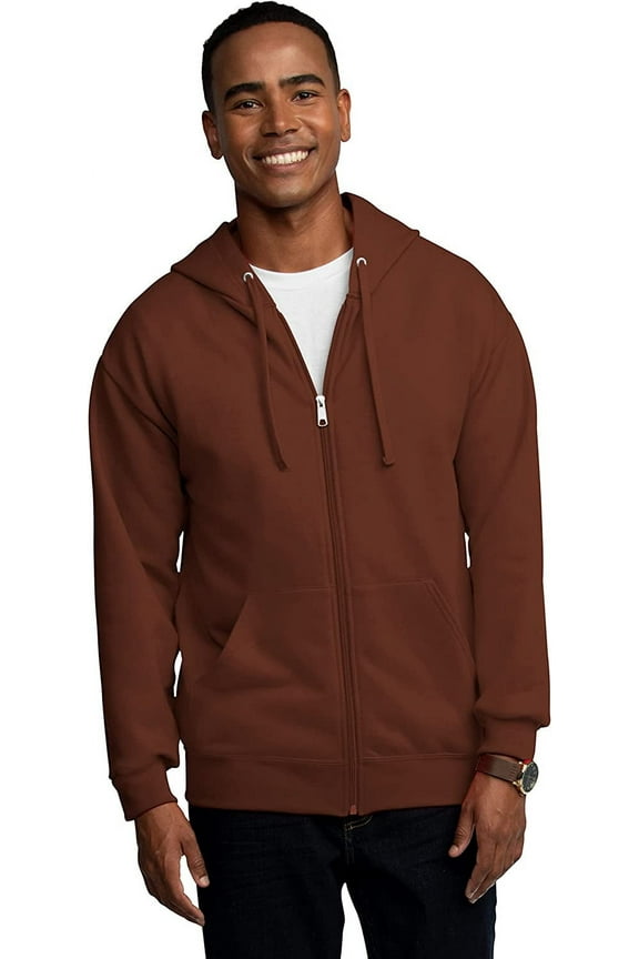 Men's EverSoft Fleece Full Zip Hoodie Jacket, Sizes S-3XL