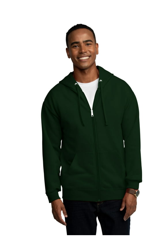 Men's EverSoft Fleece Full Zip Hoodie Jacket, Sizes S-3XL