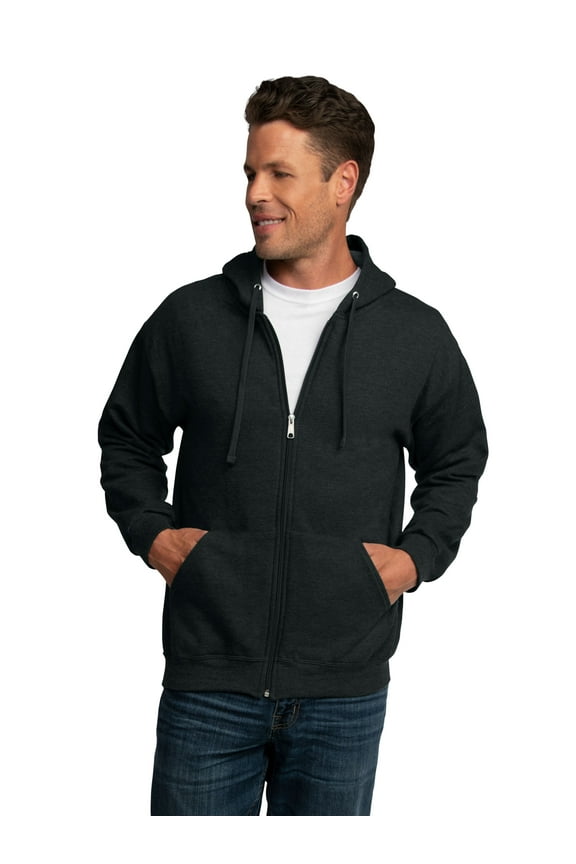 Men's EverSoft Fleece Full Zip Hoodie Jacket, Sizes S-3XL