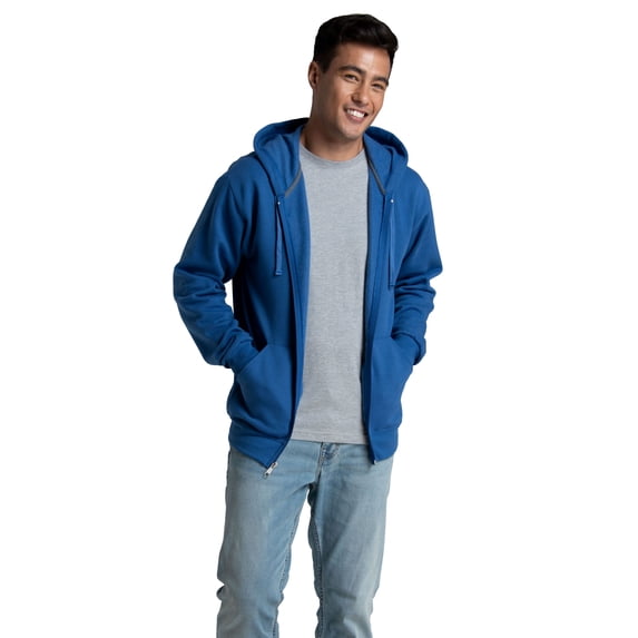 Fruit of the Loom Men's EverSoft Fleece Full Zip Hoodie Jacket, Sizes S-3XL