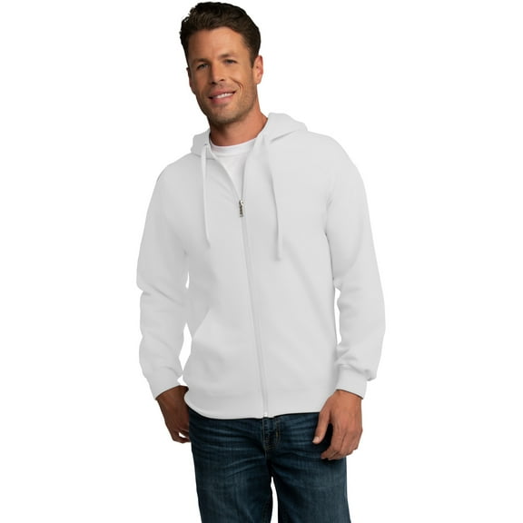 Fruit of the Loom Men's EverSoft Fleece Full Zip Hoodie Jacket, Sizes S-3XL