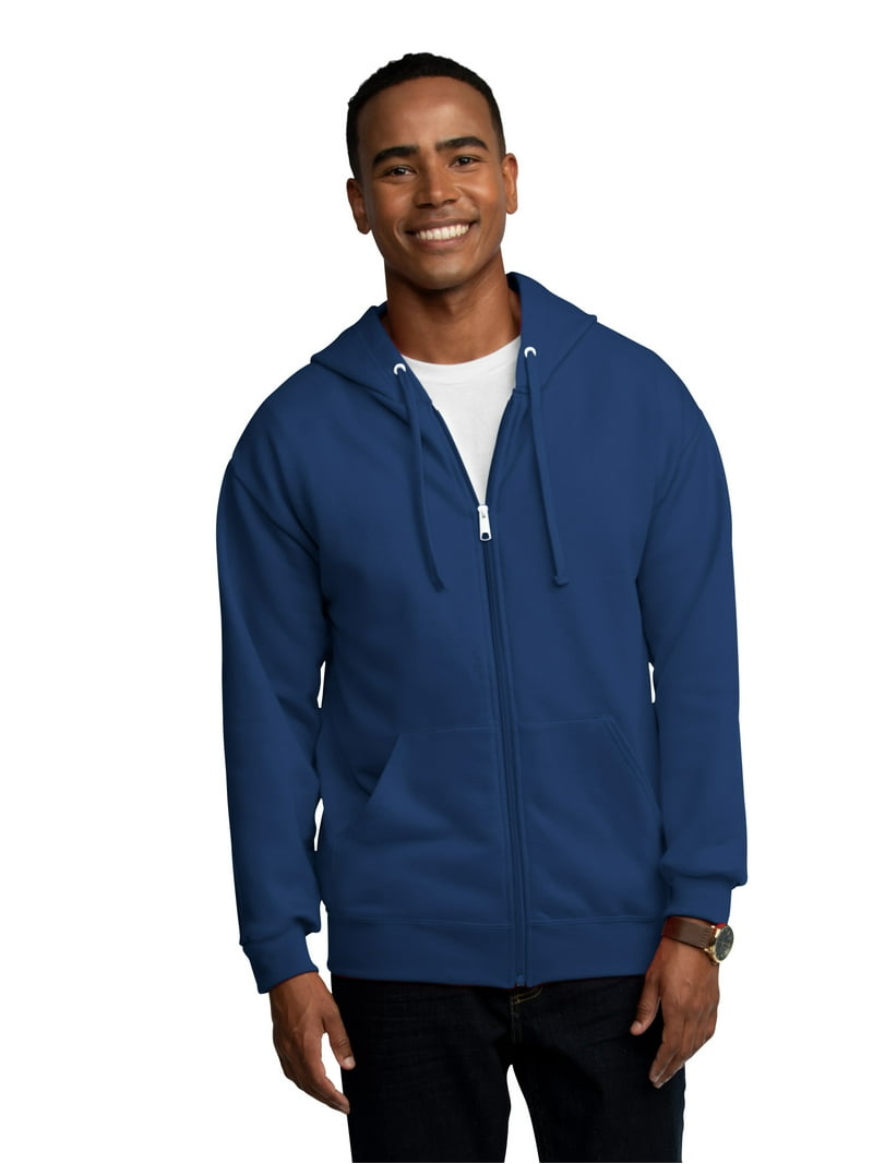 Fruit of the Loom Men's EverSoft Fleece Full Zip Hoodie Jacket