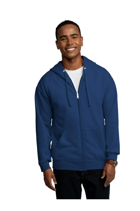 Men's EverSoft Fleece Full Zip Hoodie Jacket, Sizes S-3XL