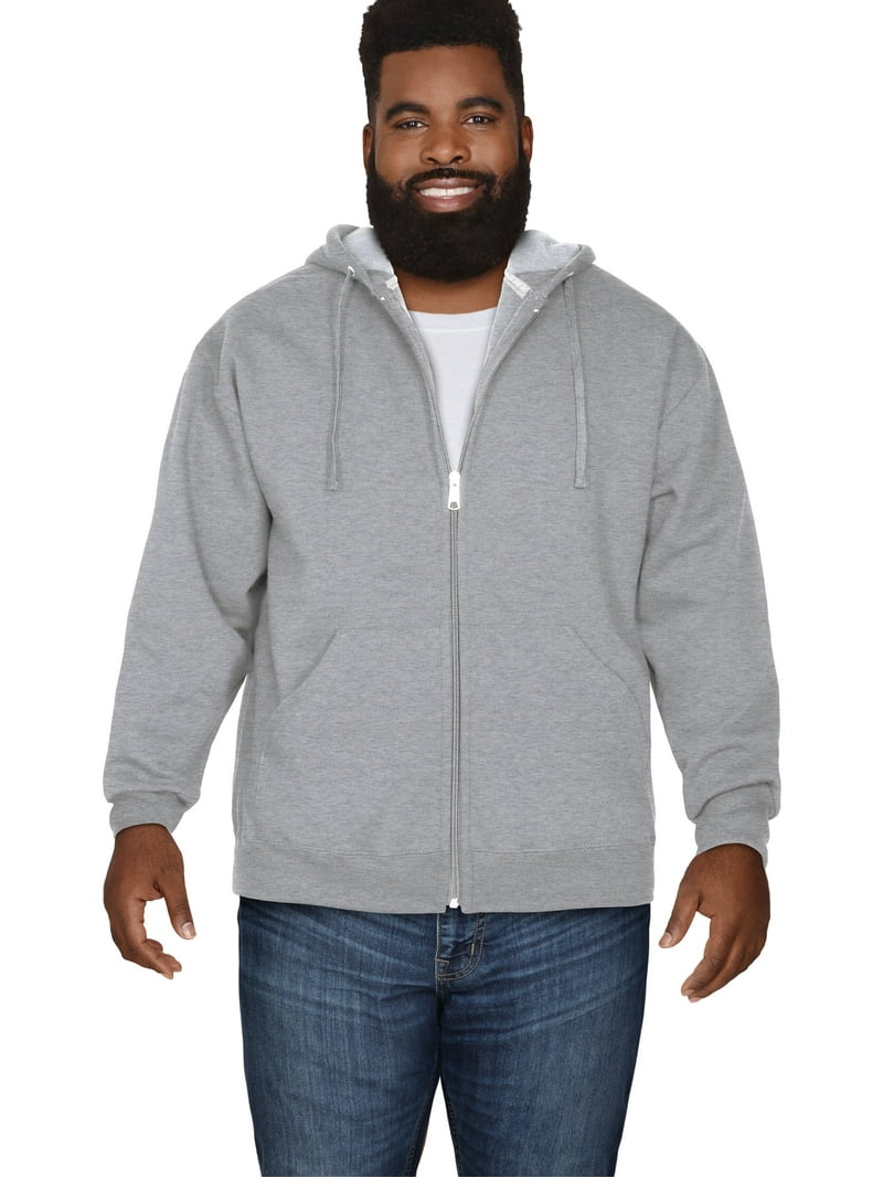 Fruit of the Loom Men's EverSoft Fleece Full Zip Hoodie, Sizes S