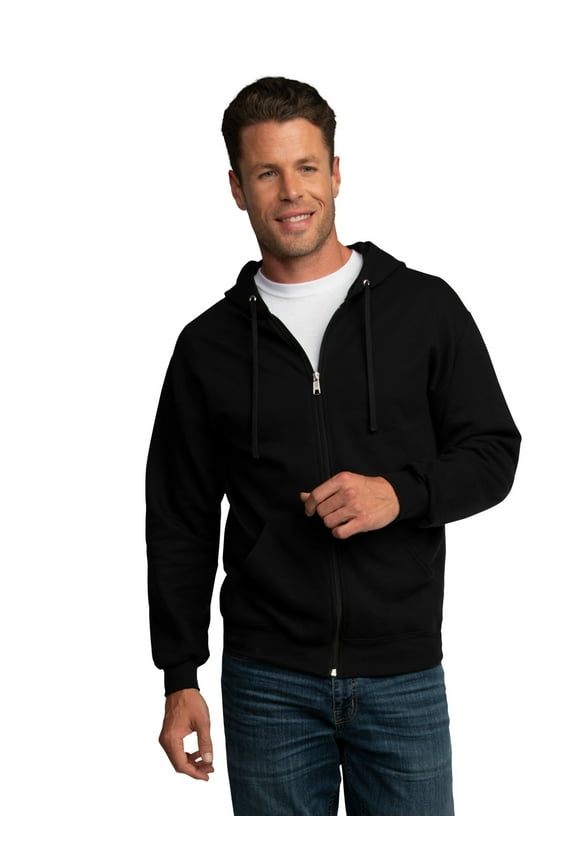 Men's EverSoft Fleece Full Zip Hoodie Jacket, Sizes S-3XL