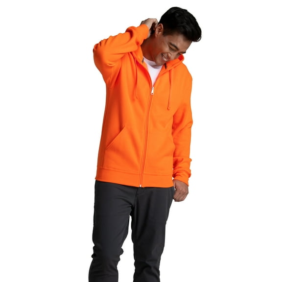 Fruit of the Loom Men's EverSoft Fleece Full Zip Hoodie Jacket, Sizes S-3XL